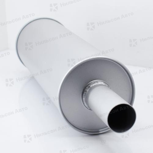 Бочка глушителя 584*203, труба по центру 63/58*150, AUTODEPO