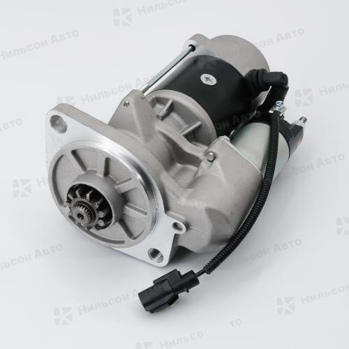 Стартер 24V HINO RANGER J05C, S05D, S05C, J08C, 11 зубьев, открытый бендикс, 4.5 kW, TESLA