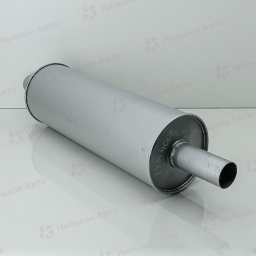 Бочка глушителя 584*203, труба по центру 63/58*150, OOTOKO