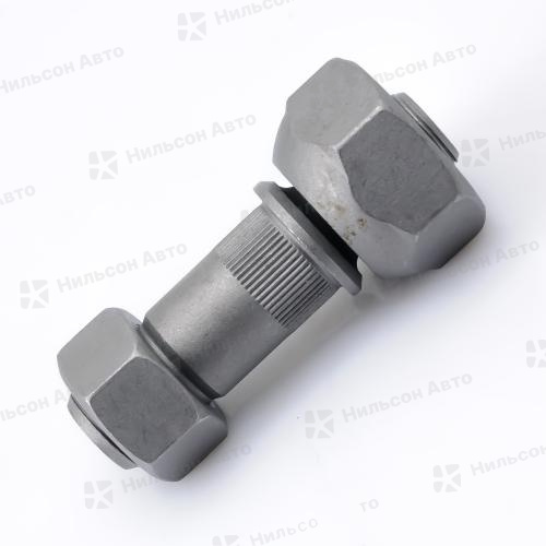 Шпилька передняя в сборе ISUZU ELF гайка 41*23, левая, вид 1, BSG (барабанные тормоза)