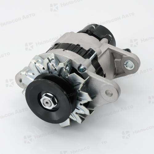 Генератор 24V MMC CANTER 4D32-33, вакуумник сзади, 1 клиновой, фишка буквой Т на 2 контакта, 30 Amp, TESLA