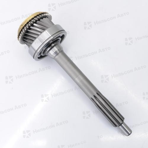 Вал МКПП первичный ГАЗЕЛЬ NEXT/СОБОЛЬ, 5-ступ, CUMMINS ISF 2.8, G-PART (z1=10 зубьев, z2=26 зубьев, z3=42 зубьев, L=313 mm)