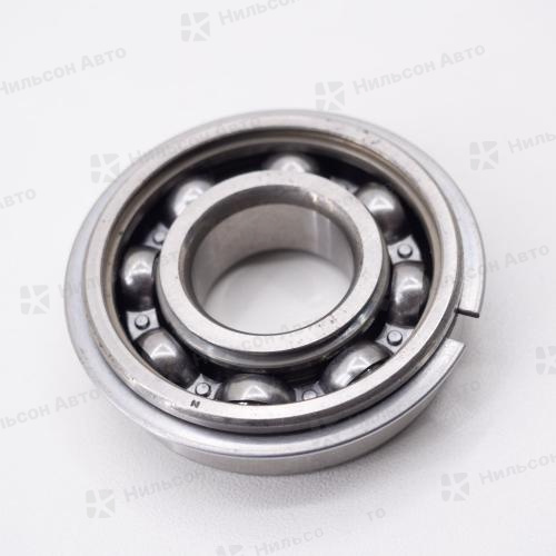 Подшипник маховика/ролика 6204, NACHI (открытый, с проточкой, 20*47*14)