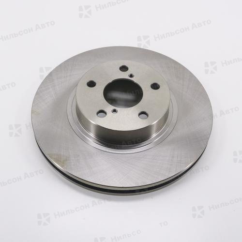 Диск тормозной передний SUBARU DF4104, крепится 5 болтов, JUST DRIVE