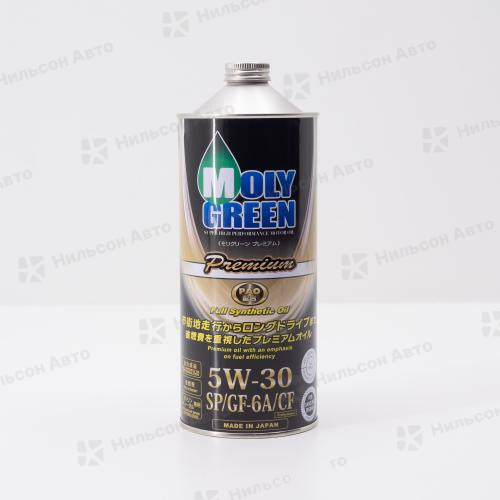 Масло моторное  5W-30 MOLYGREEN PREMIUM синтетическое 1 л. SP/GF6A/CF