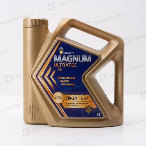 Масло моторное  5W-30 РОСНЕФТЬ RN MAGNUM ULTRATEC A5 синтетическое 4 л. SL/CF
