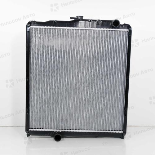 Радиатор двигателя MMC FUSO 6D14-17, 6M61, пластиковый с заливной, в630*ш608 (без бачков), GSPARTS