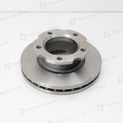 Диск тормозной ISUZU ELF, крепится 5 болтов, вид 1, GBRAKE